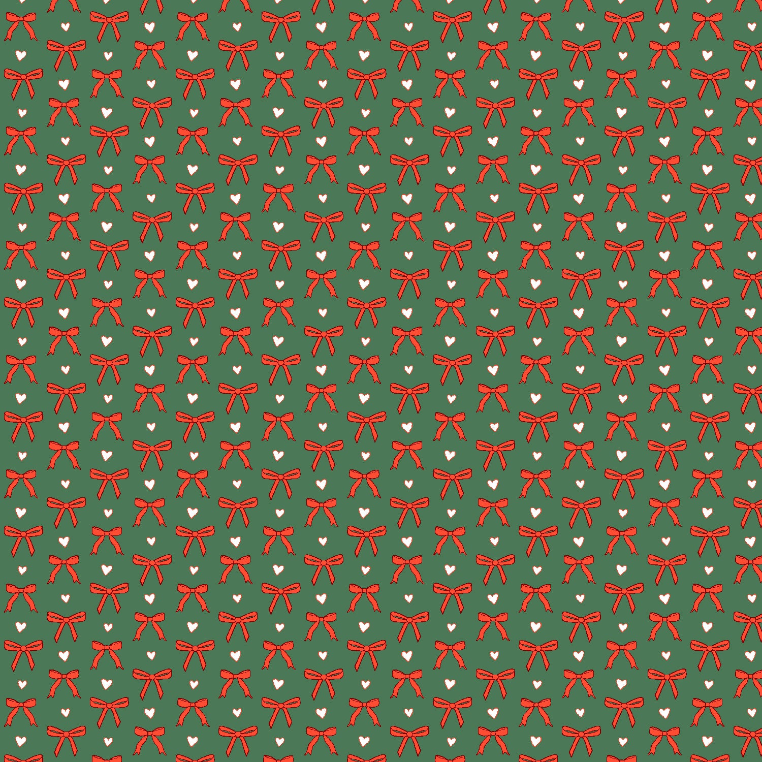 With Love Red Green - Tied with a Bow